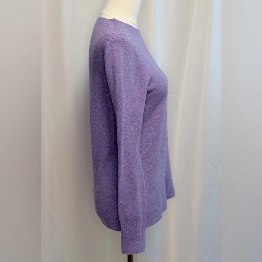 J. Crew NWT Size XS Purple Crewneck Extra Soft Sweater